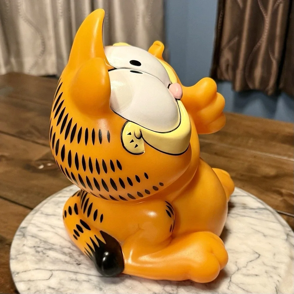 VTG 1981 Tyco Garfield Cat Talking Touch Tone Landline Telephone Figure TESTED!